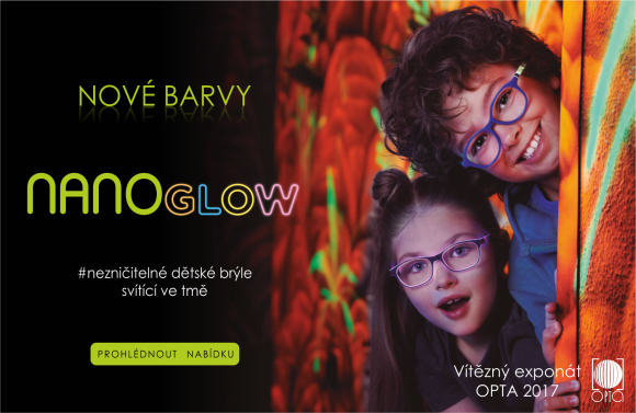 Svítící dětské brýle Nano Glow